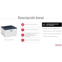 xerox b230 a4 34 ppm impresora inalambrica a doble cara pcl5e6 2 bandejas total 251 hojas