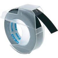 dymo s0898130 cinta blanco sobre negro original