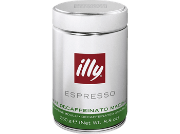 Café molido - Illy Espresso 250g, Descafeinado