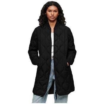 Superdry Abrigo Manteau Studio Long Liner matelassé para mujer