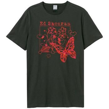 Amplified Clothing Tops y Camisetas Line Art Butterfly para hombre