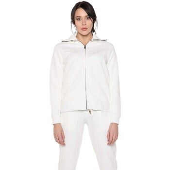 Leone 1947 Chaqueta de punto Woman Bonded High Collar Relaxed para mujer