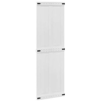 Puerta Corrediza Corona Blanco 70 X 210 Cm Vidaxl