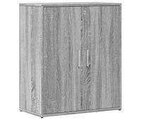 vidaxl aparador de madera de ingenieria gris sonoma 60x31x70 cm