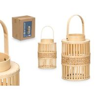 farol bambu natural vela med