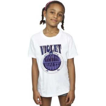 Willy Wonka Camiseta Violet Turning Violet para niña
