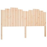 cabecero de cama madera maciza de pino 186x4x110 cm cfw77021