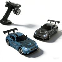 ldrc 4301 rtr 143 24g 4wd amg gtr drift coche rc con giroscopio integrado carcasa de aleacion luz led en carretera con