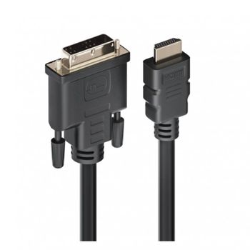 Ewent Cable HDMI a DVI-D Macho/Macho 2m Negro