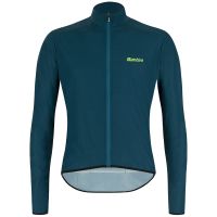 santini nebula puro pocketable wind jacket - l - teal
