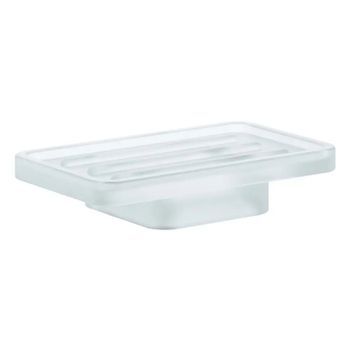 Jabonera Grohe Selection Cube Translucent, 40806000