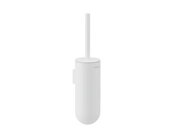 Escobillero geyser acero inoxidable blanco 39,4x10,4x8,9