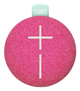 Ultimate Ears MINIROLL, Altavoz Bluetooth Resistente al Agua y ultraportátil, Graves potentes, IP67 a Prueba de Polvo, Radio de acción de 40 m - Calming Pink