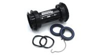 caja de pedalier black bearing pf30 86 mm para campagnolo  25 mm  rodamientos de acero