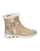 botines planos amarpies amd29413 en taupe para mujer 37