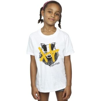 Harry Potter Camiseta Hufflepuff para niña