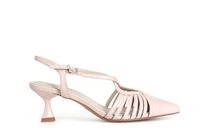 zapato de salon de napa con cruzado powder 40
