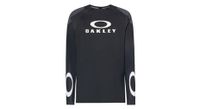 camiseta de manga larga oakley seeker edge negra