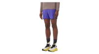 pantalon corto salomon sense aero 5in azul  hombre
