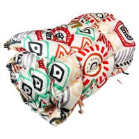 meishida cojin tumbona con estampado creativo con comodo reposacabeza colchoneta para tumbona facilmente enrollable tamano 180x50x7cm