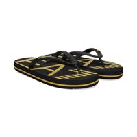 ea7 chanclas hombre - negro talla 43