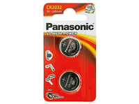 pila boton - panasonic cr-2032ep2b alcalino 3v litio