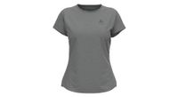 camiseta de manga corta para mujer odlo ascent 365 gris