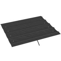 outsunny techo de recambio para pergola 286x245 cm toldo de repuesto con proteccion uv30 para pergola 3x215 m gris oscuro   aosom espana