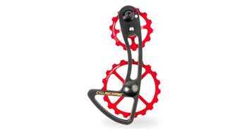 Jaula de desviador cyclingceramic oversized 14 19t para desviador shimano 105 r7000 11s rojo
