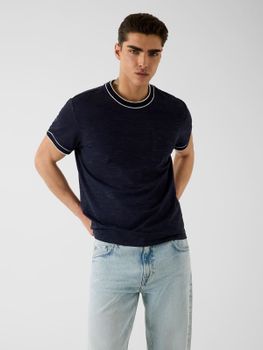 Camiseta De Mezcla De Algodón