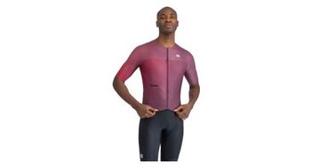 Maillot de manga corta sportful light burdeos