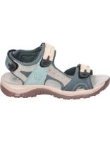 sandalias de piel para mujer coronel tapioca t275-9 azul 39