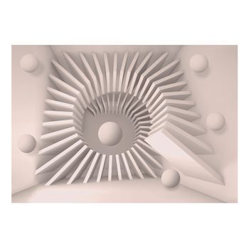 Papel Pintado 3d - Cámara De Arena (200x140 Cm)