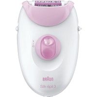 braun silk-epil 3 3270 20tweezers rosa color blan
