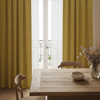 Solace Cortina 140x270 cm Mostaza