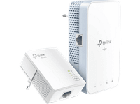adaptador plc - tp-link tl-wpa7517 kit 2 unidades wi-fi 1000 mbps ethernet gigabit blanco
