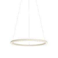 lampara colgante diseno beige led 60 cm