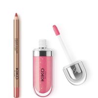 kiko milano 3d hydra lip combo various shades - watermelon sugar