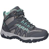 hi-tec zapatillas de senderismo jaguar mid charcoalgrau para mujer