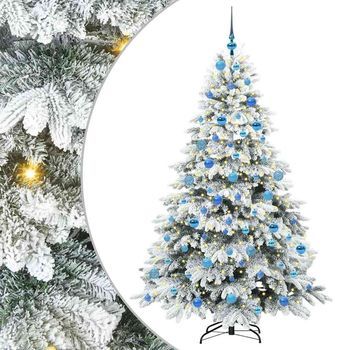 Árbol De Navidad | Decoraciones De Navidad Artificial Con 300 Led 180 Cm Pe Y Pvc