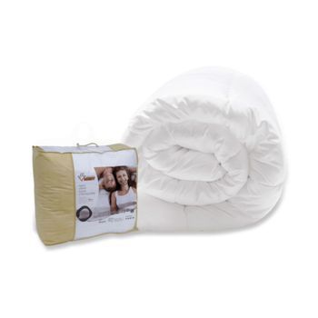 Edredón Nórdico Himalaya 400 Gr Color Blanco 150x220 Para Cama Individual 90 Cm Transpirable Suave