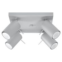 plafon vinivi gris 4 luces
