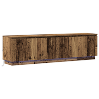 mueble de tv  mueble de salon  gabinete de tv madera vieja 180 x 38 x 49 cm