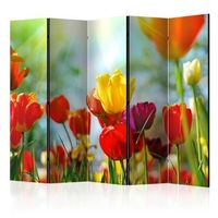 biombo - spring tulips ii 225x172 cm