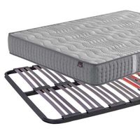 pack de descanso golden 2 completo con somier multilaminas y colchon berlin 90x190 cm