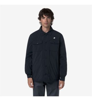 K-way para hombre. K2136JW Chaqueta Umbert Plain Warm marino (XXL), Casual, Poliéster Reciclado
