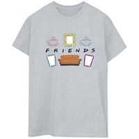 friends camiseta couch lounging para mujer