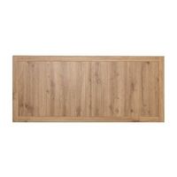 cabecero doble pb melamina klast home natural 160 x 70 cm - natural