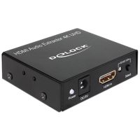 delock 62692 receptor av 3840 x 2160 hdmi spdif negro metal