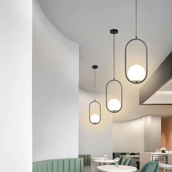 Lámparas Colgantes de Cristal con Base de Latón Negro, Lámpara Colgante para Sala de Estar, Comedor, Dormitorio, Decoración de Techo, Lámparas de Araña, Iluminación para el Hogar